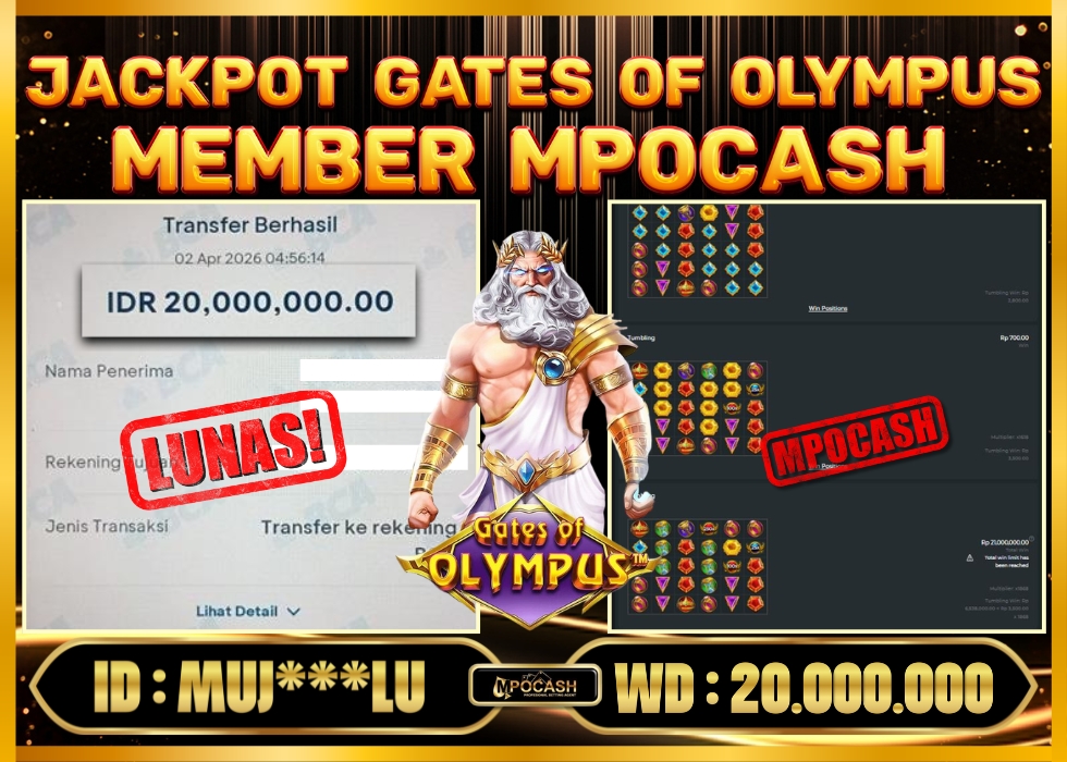MPOCASH JACKPOT GATES OF OLYMPUS