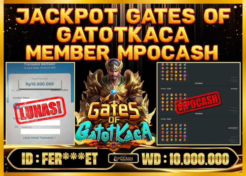 MPOCASH JACKPOT GATES OF OLYMPUS