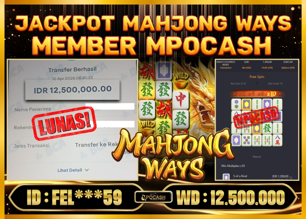 MPOCASH JACKPOT MAHJONG WAYS