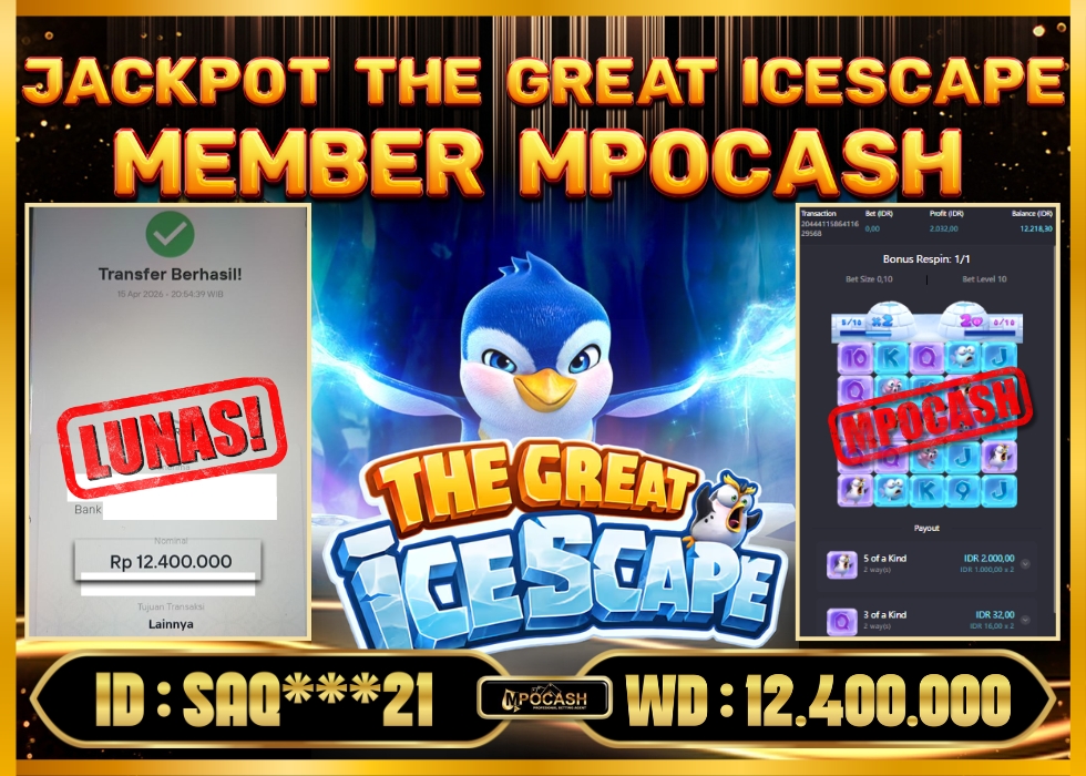 MPOCASH JACKPOT THE GREAT ICESCAPE